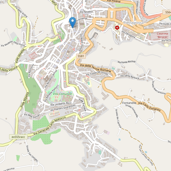 Thumbnail mappa taxi di Chieti