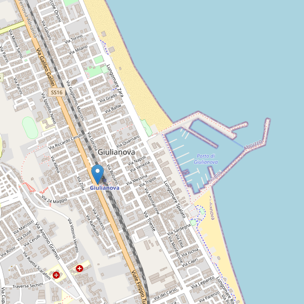 Thumbnail mappa taxi di Giulianova