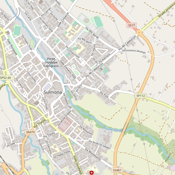 Thumbnail mappa taxi di Sulmona