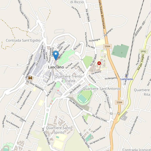 Thumbnail mappa teatri di Lanciano