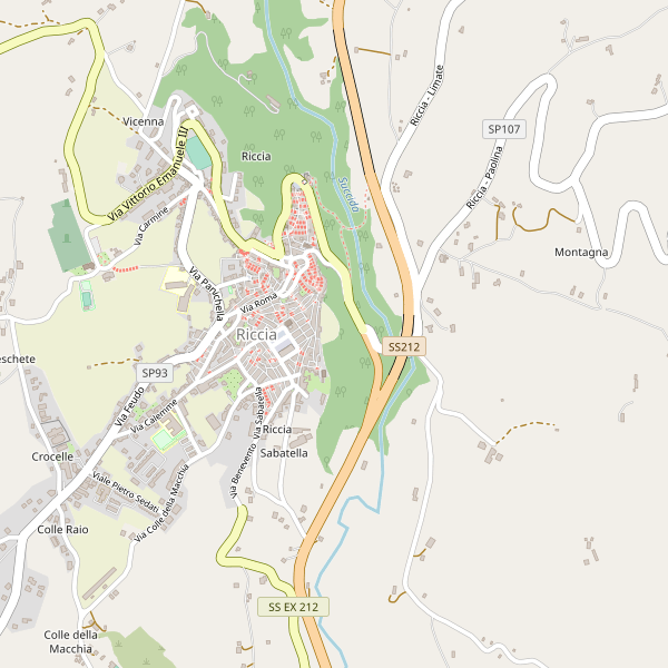 Thumbnail mappa palestre di Riccia