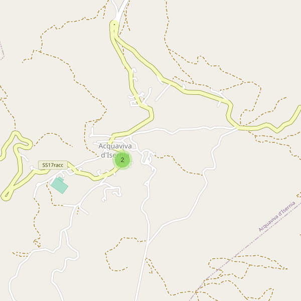 Thumbnail mappa parcheggi di Acquaviva d'Isernia