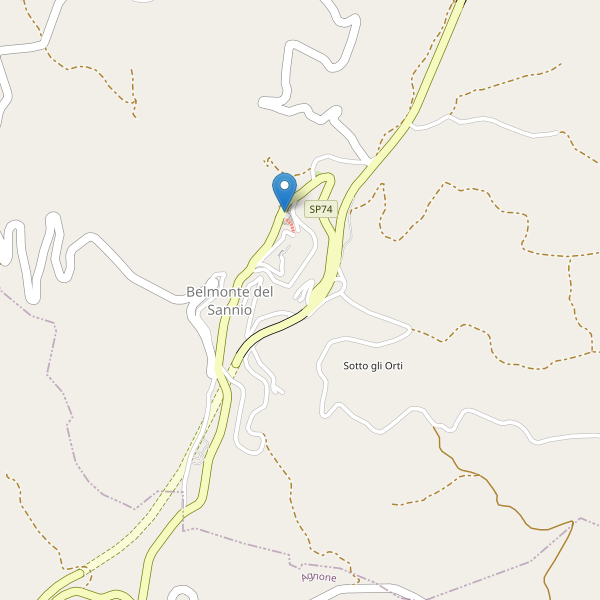 Thumbnail mappa parcheggi di Belmonte del Sannio