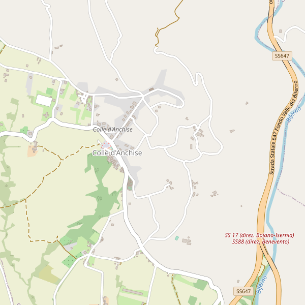 Thumbnail mappa parcheggi di Colle d'Anchise