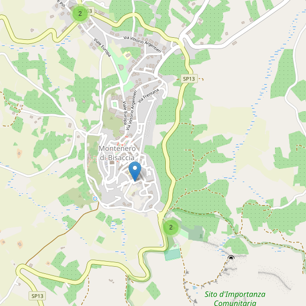 Thumbnail mappa parcheggi di Montenero di Bisaccia