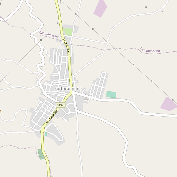 Thumbnail mappa parcheggi di Portocannone