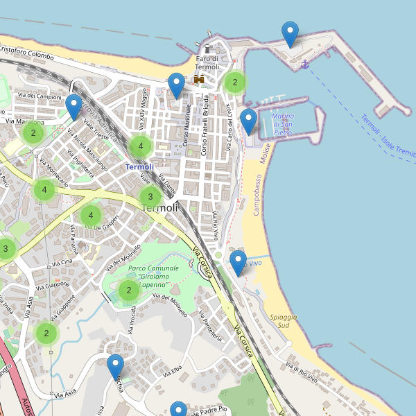 Thumbnail mappa parcheggi di Termoli