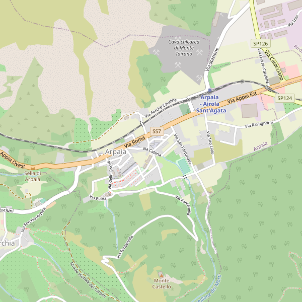 Thumbnail mappa stradale di Arpaia