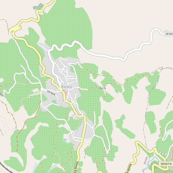 Thumbnail mappa stradale di Ascea