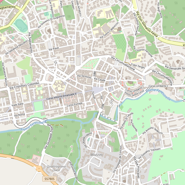 Thumbnail mappa stradale di Avellino