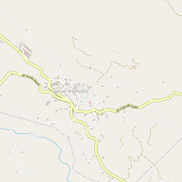 Thumbnail mappa stradale di Capriati a Volturno