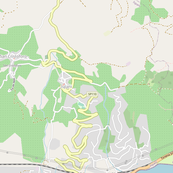 Thumbnail mappa stradale di Ispani