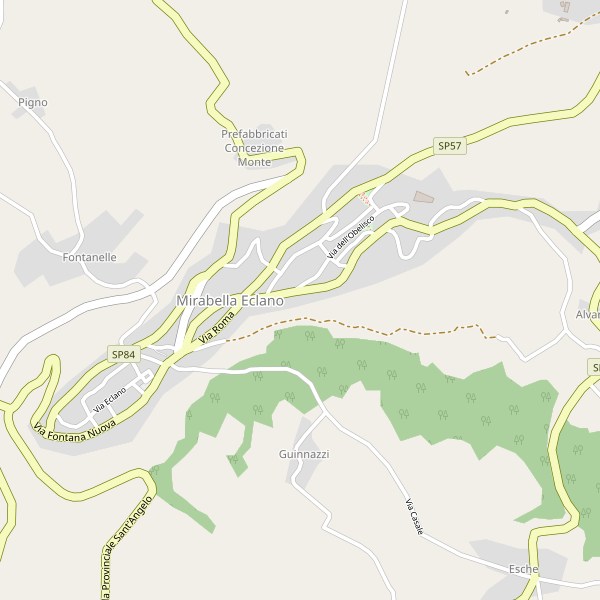 Thumbnail mappa chiese di Mirabella Eclano