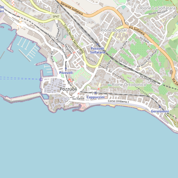 Thumbnail mappa stradale di Pozzuoli