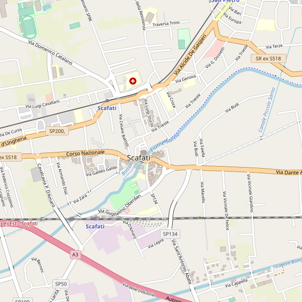 Thumbnail mappa hotel di Scafati