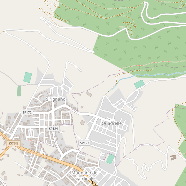 Thumbnail mappa stradale di Sirignano