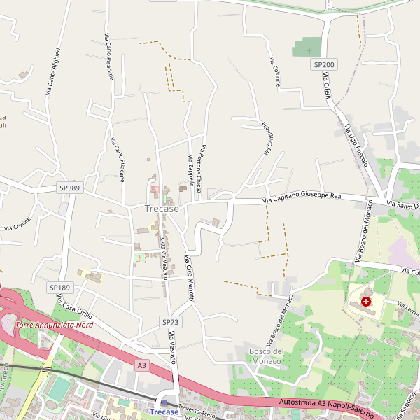 Thumbnail mappa hotel di Trecase