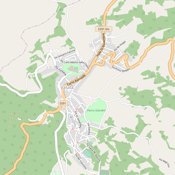 Thumbnail mappa autolavaggi di Vallata