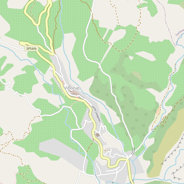 Thumbnail mappa stradale di Vibonati