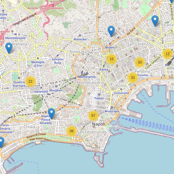 Thumbnail mappa abbigliamento di Napoli