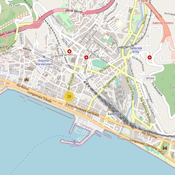 Thumbnail mappa abbigliamento di Salerno