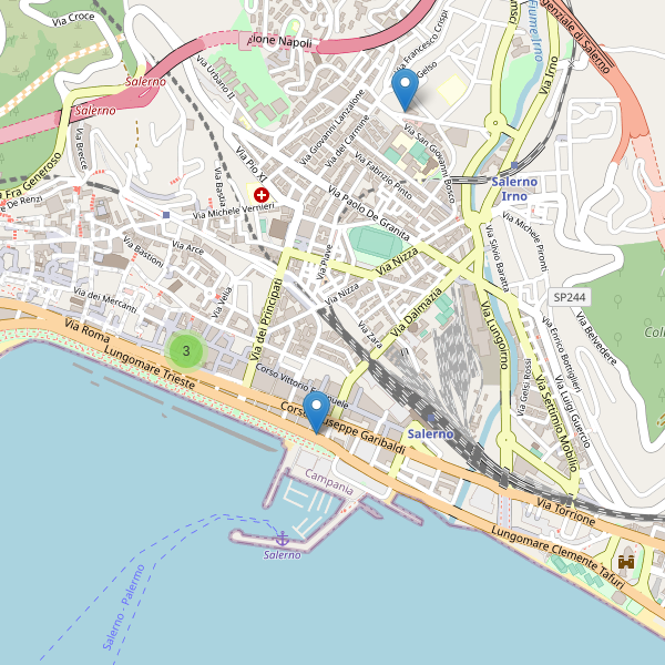 Thumbnail mappa bancomat di Salerno