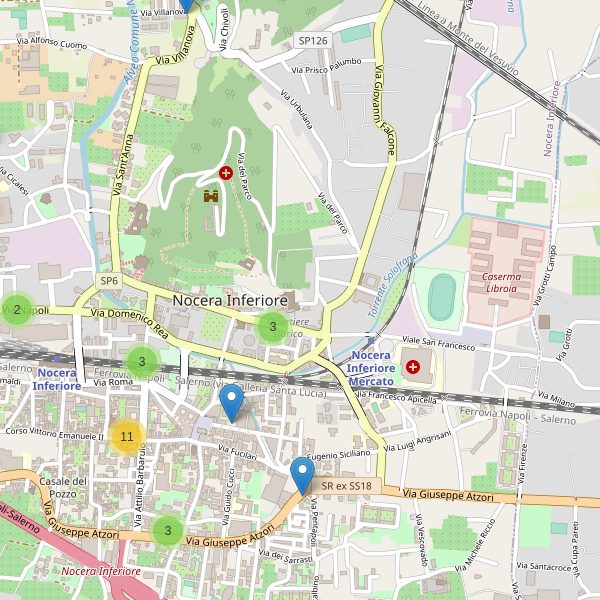 Thumbnail mappa bar di Nocera Inferiore