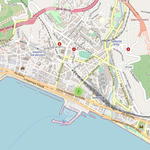 Thumbnail mappa calzature di Salerno