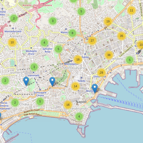Thumbnail mappa chiese di Napoli