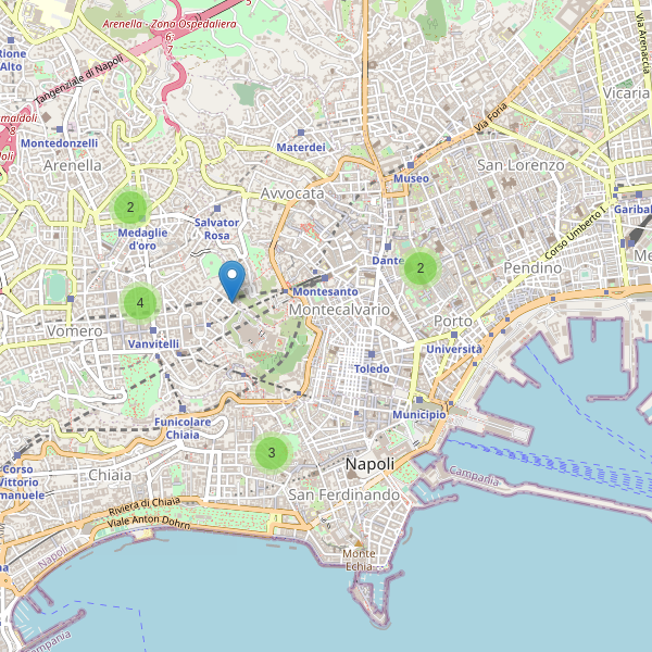 Thumbnail mappa cinema di Napoli