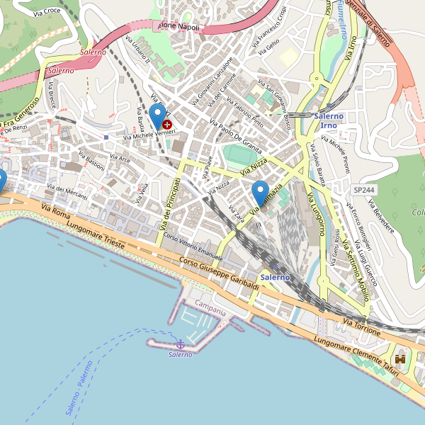 Thumbnail mappa cinema di Salerno
