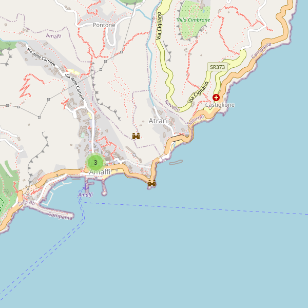 Thumbnail mappa farmacie di Amalfi