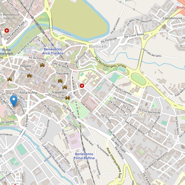 Thumbnail mappa mercati di Benevento