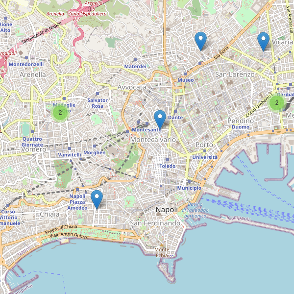 Thumbnail mappa mercati di Napoli