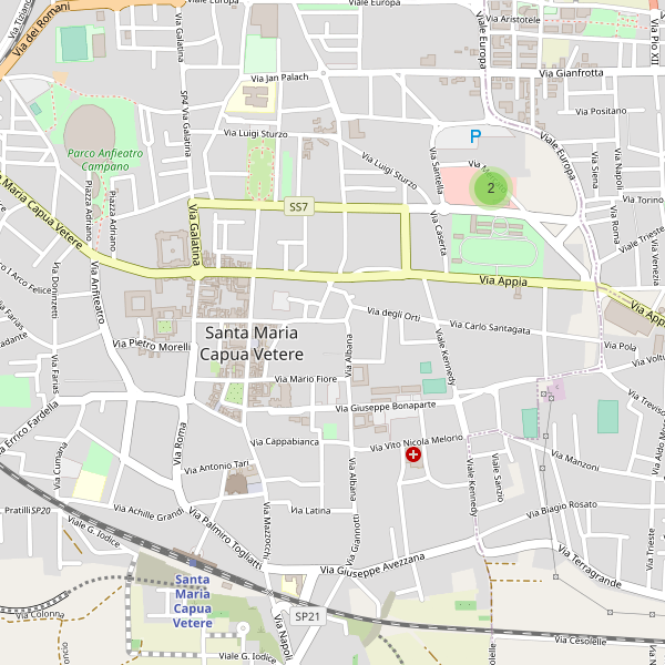 Thumbnail mappa mercati di Santa Maria Capua Vetere