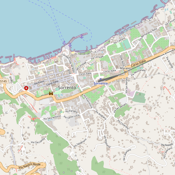 Thumbnail mappa mercati di Sorrento