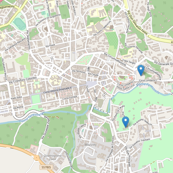 Thumbnail mappa monumenti di Avellino