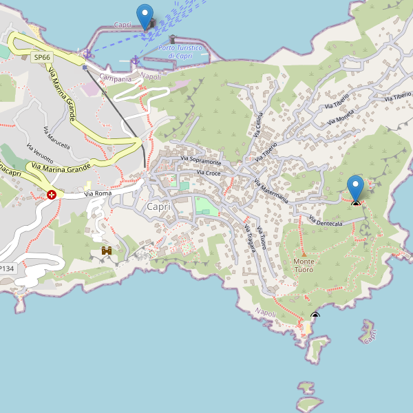 Thumbnail mappa monumenti di Capri