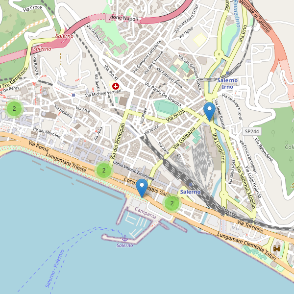 Thumbnail mappa monumenti di Salerno