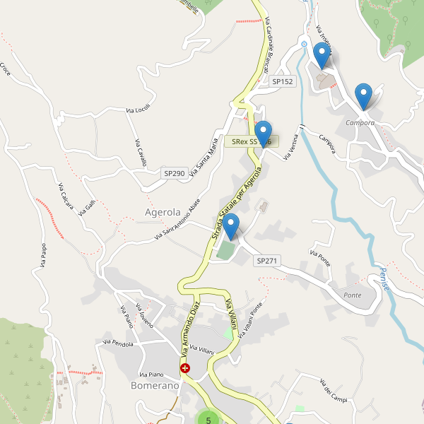Thumbnail mappa parcheggi di Agerola