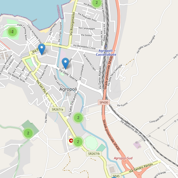 Thumbnail mappa parcheggi di Agropoli