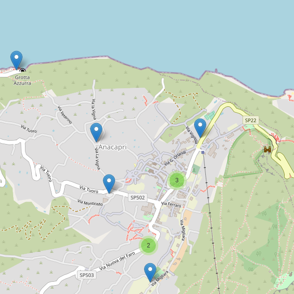 Thumbnail mappa parcheggi di Anacapri