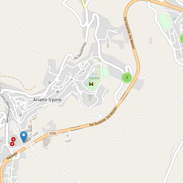 Thumbnail mappa parcheggi di Ariano Irpino
