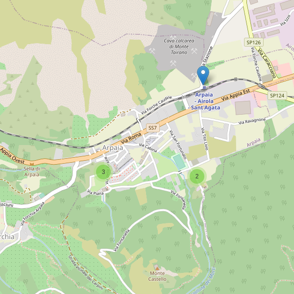 Thumbnail mappa parcheggi di Arpaia