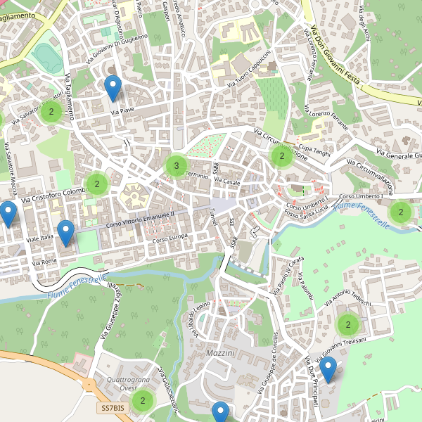 Thumbnail mappa parcheggi di Avellino