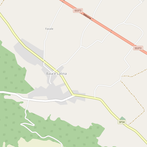 Thumbnail mappa parcheggi di Baia e Latina