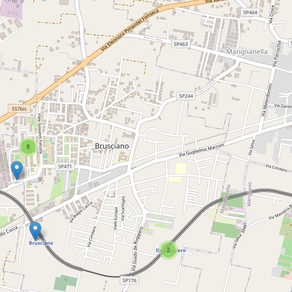 Thumbnail mappa parcheggi di Brusciano