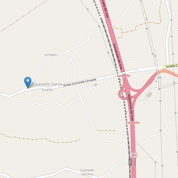 Thumbnail mappa parcheggi di Caianello