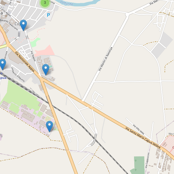 Thumbnail mappa parcheggi di Capua