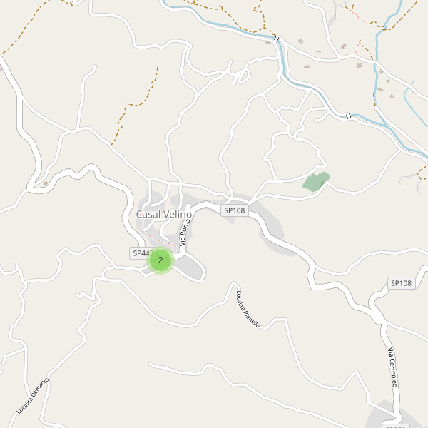 Thumbnail mappa parcheggi di Casal Velino